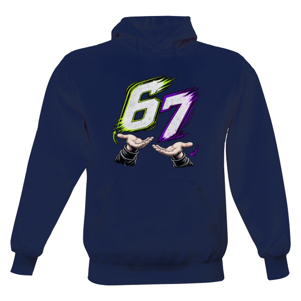 Men's hoodie 67 - Six Seven