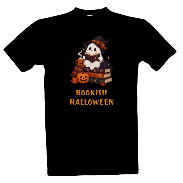 Tričko s potlačou Bookish Halloween