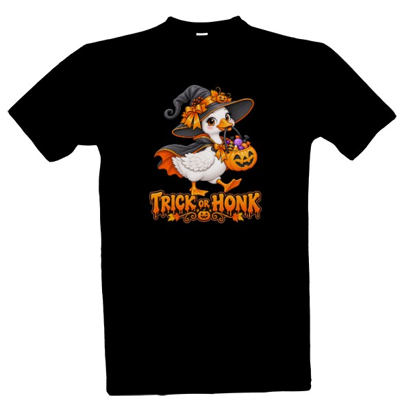 T-shirt Halloween Trick or Honk