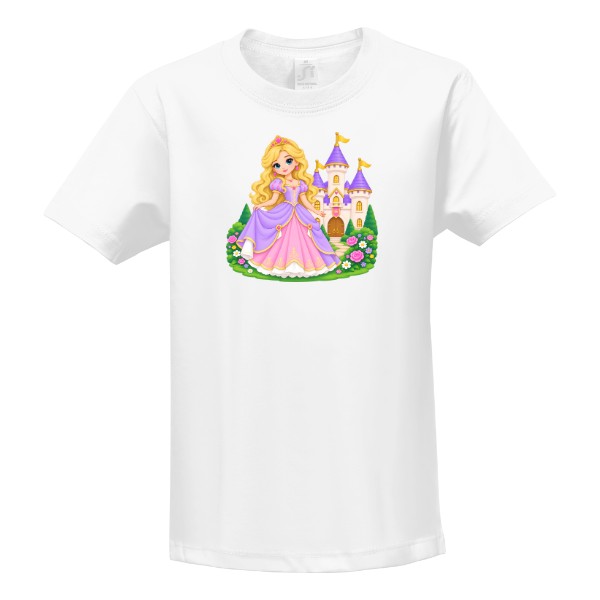 T-shirt Princess with a Castle