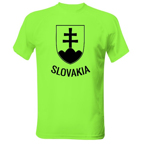 Pánske funčné tričko s potlačou Slovakia dres