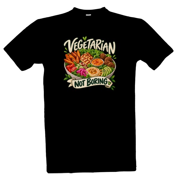 T-shirt Vegetarian Not Boring
